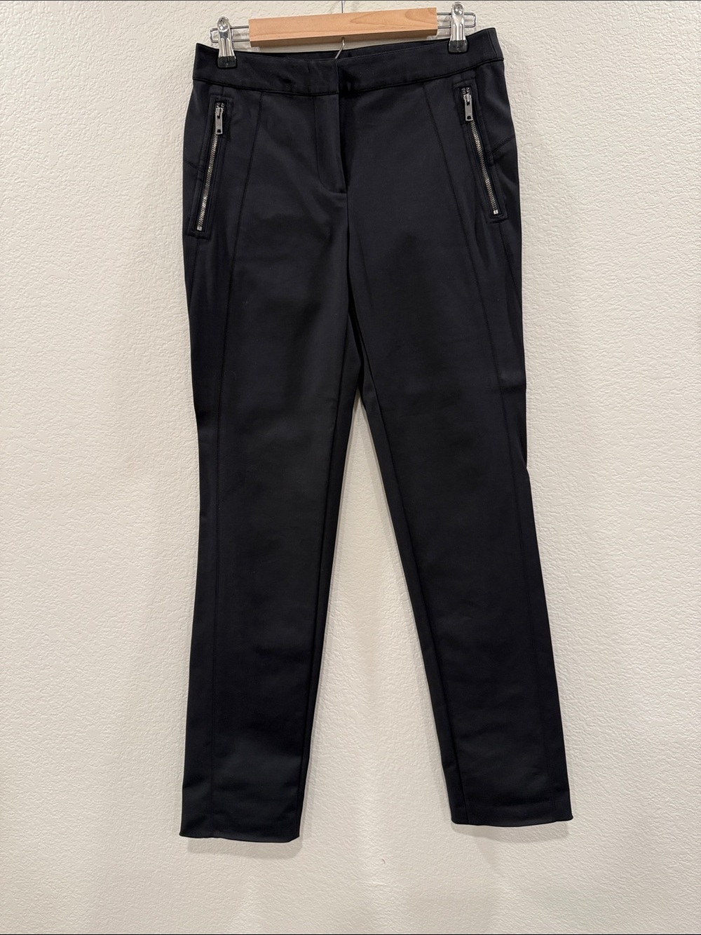 DKNY Black Knit Waistband Pants